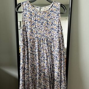 Floral dress - pink blush maternity